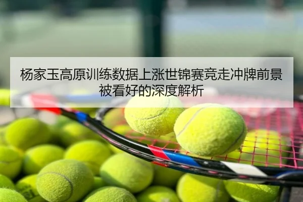 杨家玉高原训练数据上涨世锦赛竞走冲牌前景被看好的深度解析